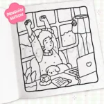 Girl Moments Coloring Book Vol.1 - Image 6
